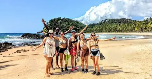 Clientes em passeio
